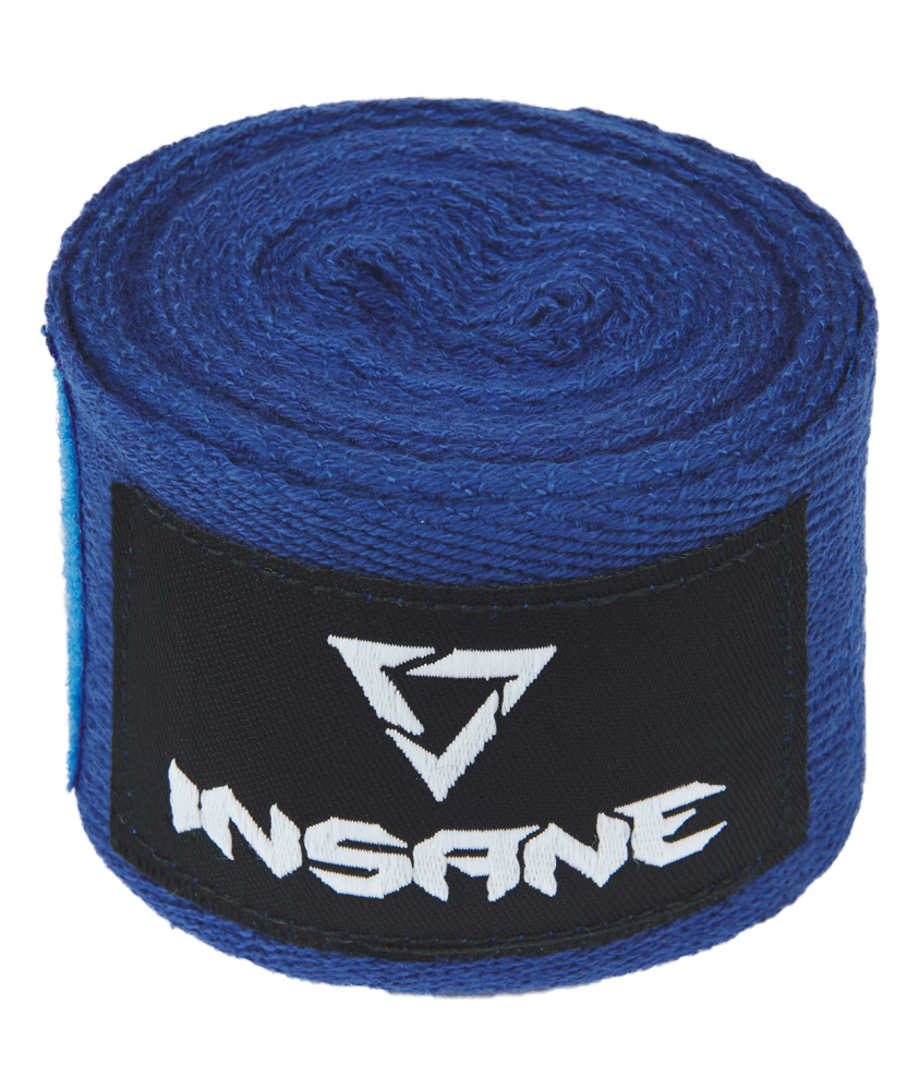 Бинт боксерский VIPER, хлопок, синий, 2,5 м