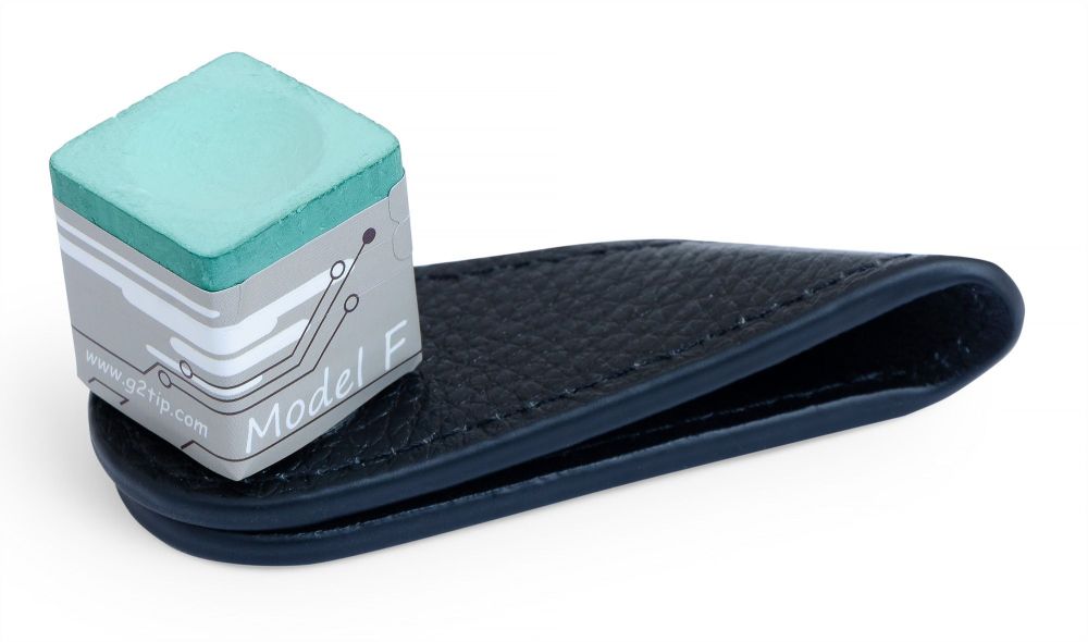 Фотографии Пенал для мела магнитный «GL 2» черный (натуральная кожа)