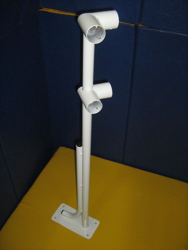 Фотографии Двухрядный напольный угловой кронштейн  Pioner A13690