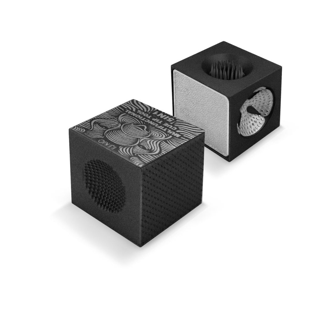 Фотографии Инструмент для обработки наклейки кубик 5 в 1 черный