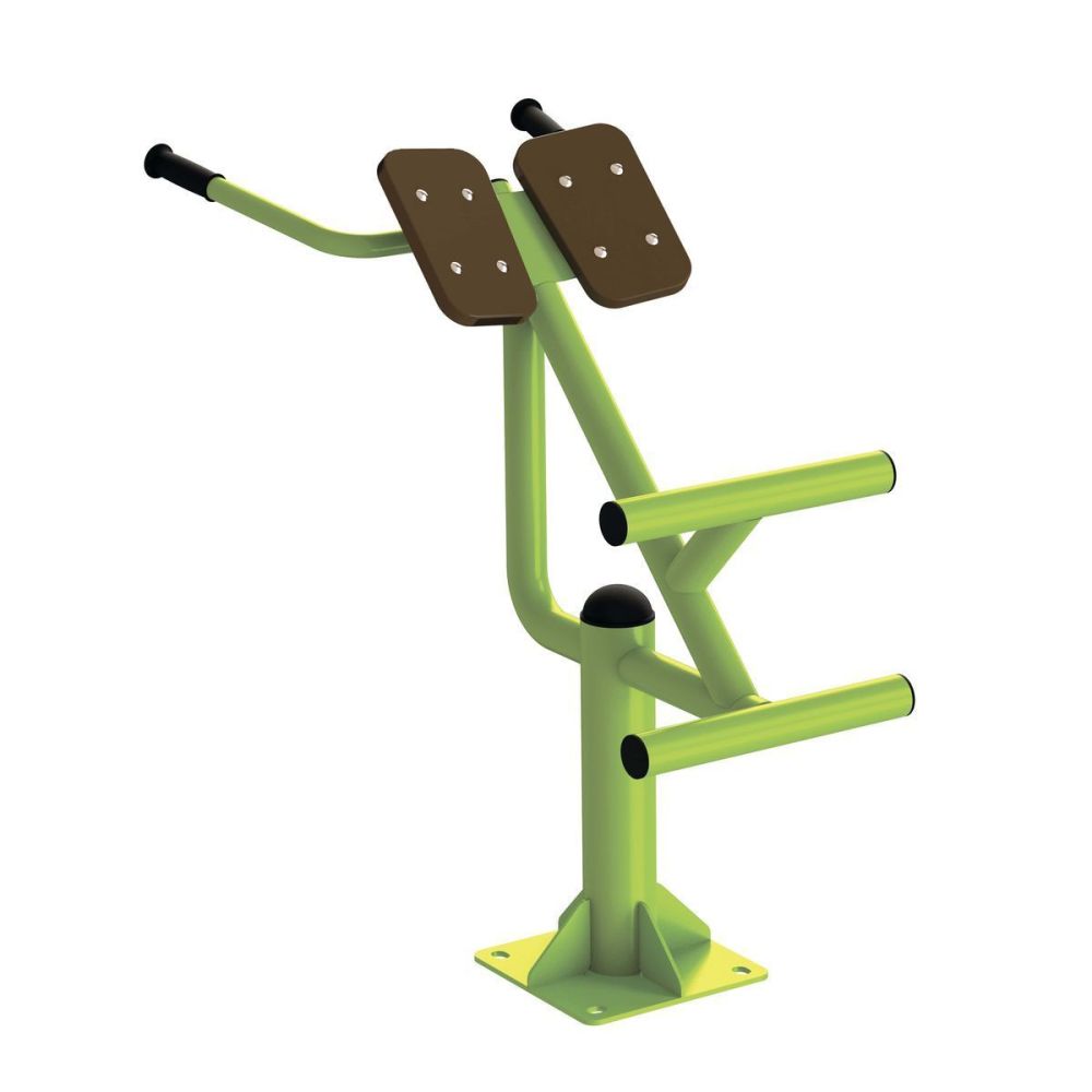 Фото Уличный тренажер Гиперэкстензия