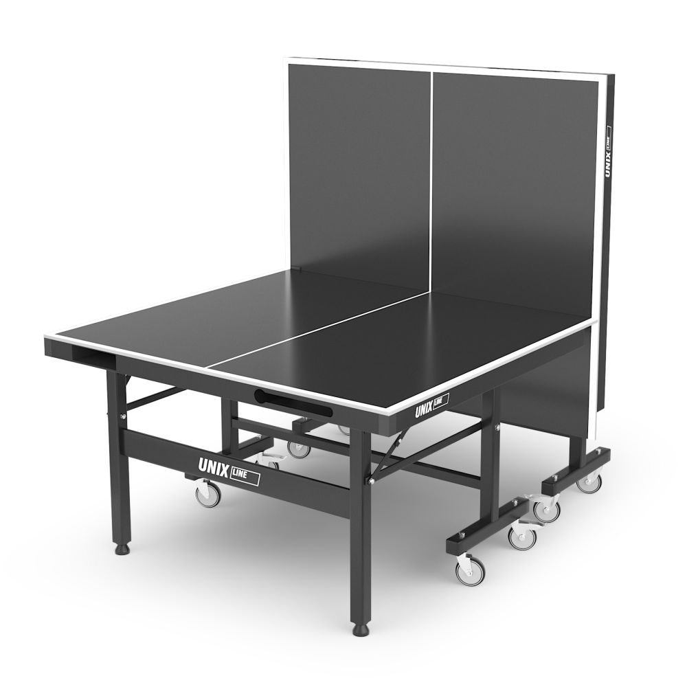 Фотографии Всепогодный теннисный стол UNIX Line для улицы Extra Outdoor 6 мм ACP, черный