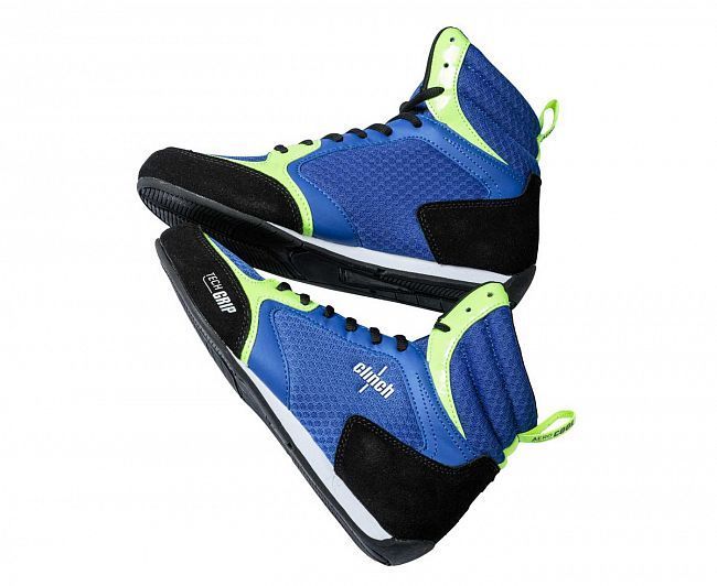 Фотографии Боксерки Clinch Punch 2.0 сине-зелено-черные C418