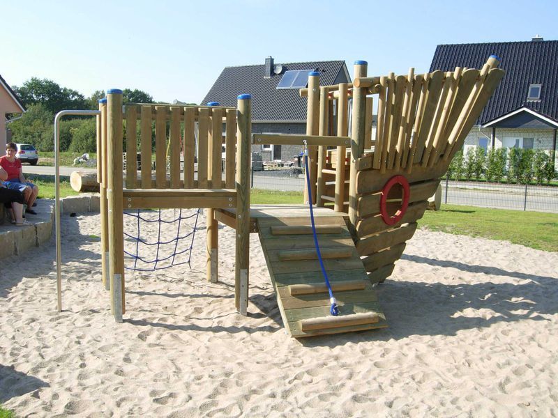 Фотографии Детский комплекс для лазания Пустынный Кораблик