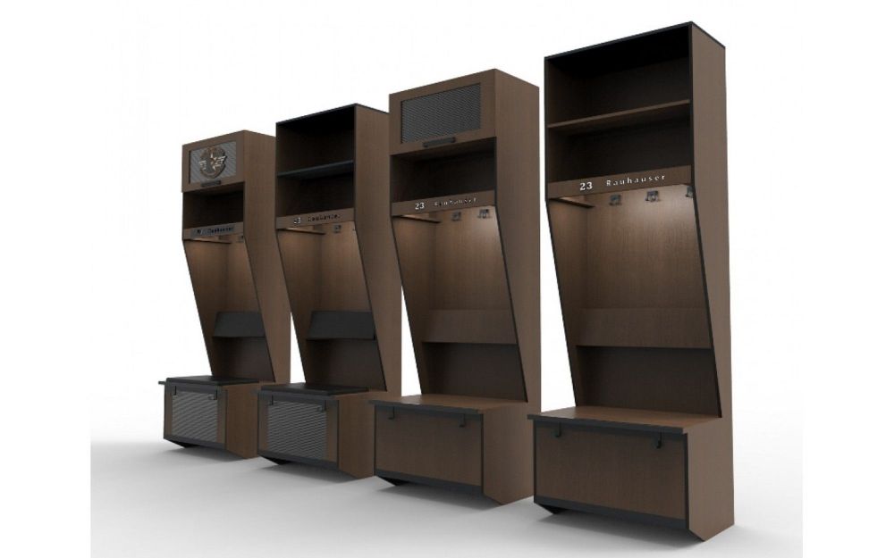 Фотографии Индивидуальное место хоккеиста Премиум 219x88x50см  для полевого игрока