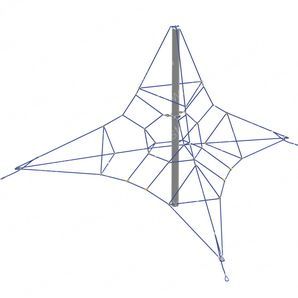 Фото Конструкция для лазания серия "Звезда" ПД-576 (5х5х3)