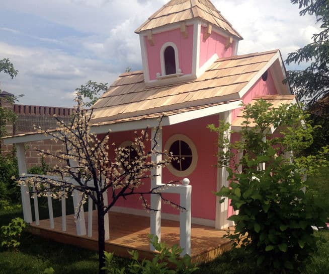 Фото Двухэтажный игровой Домик Принцессы