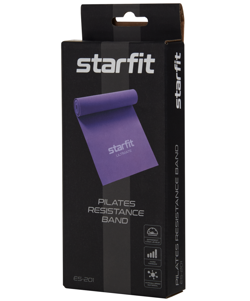 Фотографии Лента для пилатеса ES-201 1200x150x0,55 мм, синий пастель