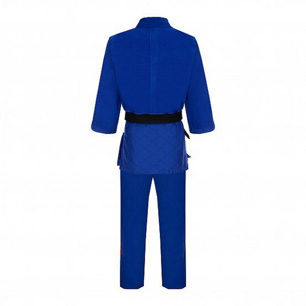 Фотографии Кимоно для дзюдо Clinch Judo Red FDR C555 синий