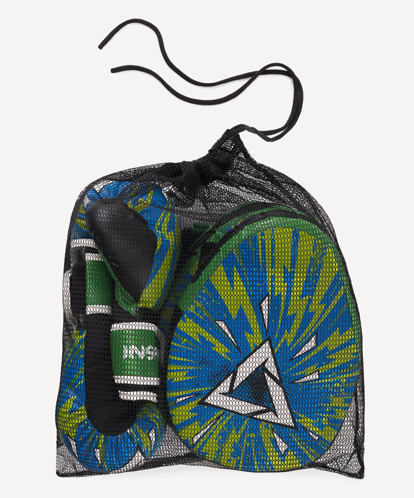 Фотографии Набор для бокса DODGER, синий/зеленый, 23x17 см, 4 oz