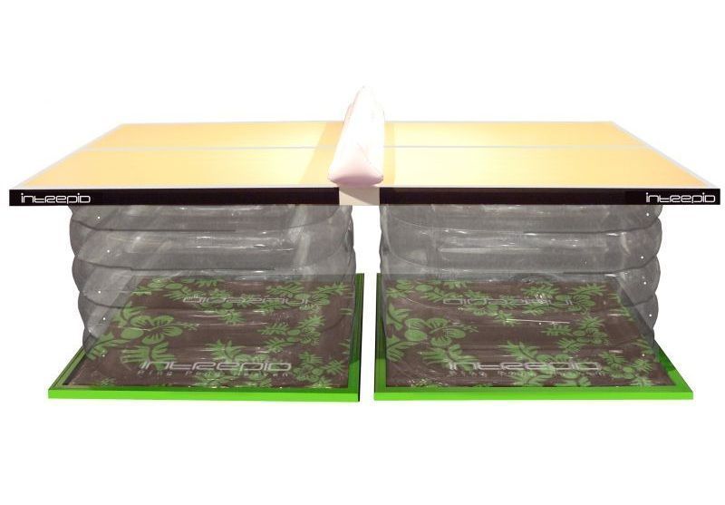 Фото Теннисный стол Stiga Interpid с надувным основанием I-120