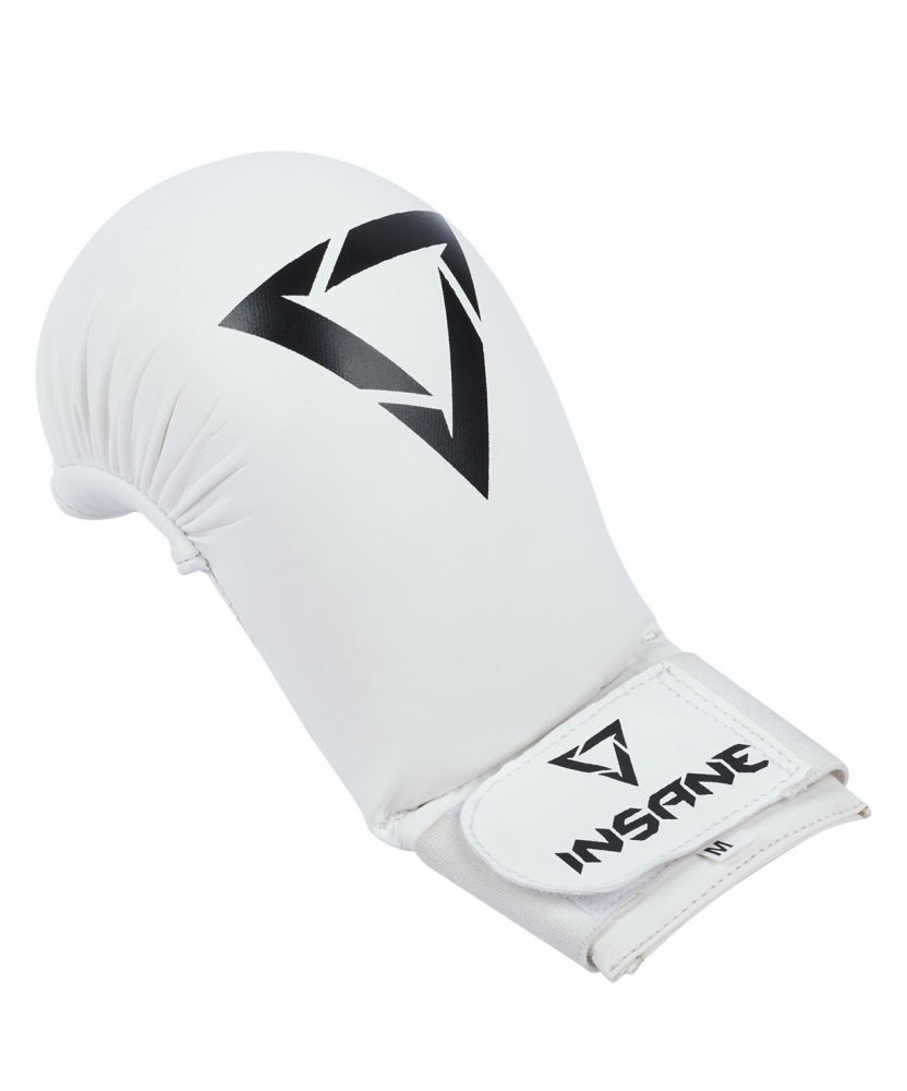 Накладки для карате MANTIS, ПУ, белый