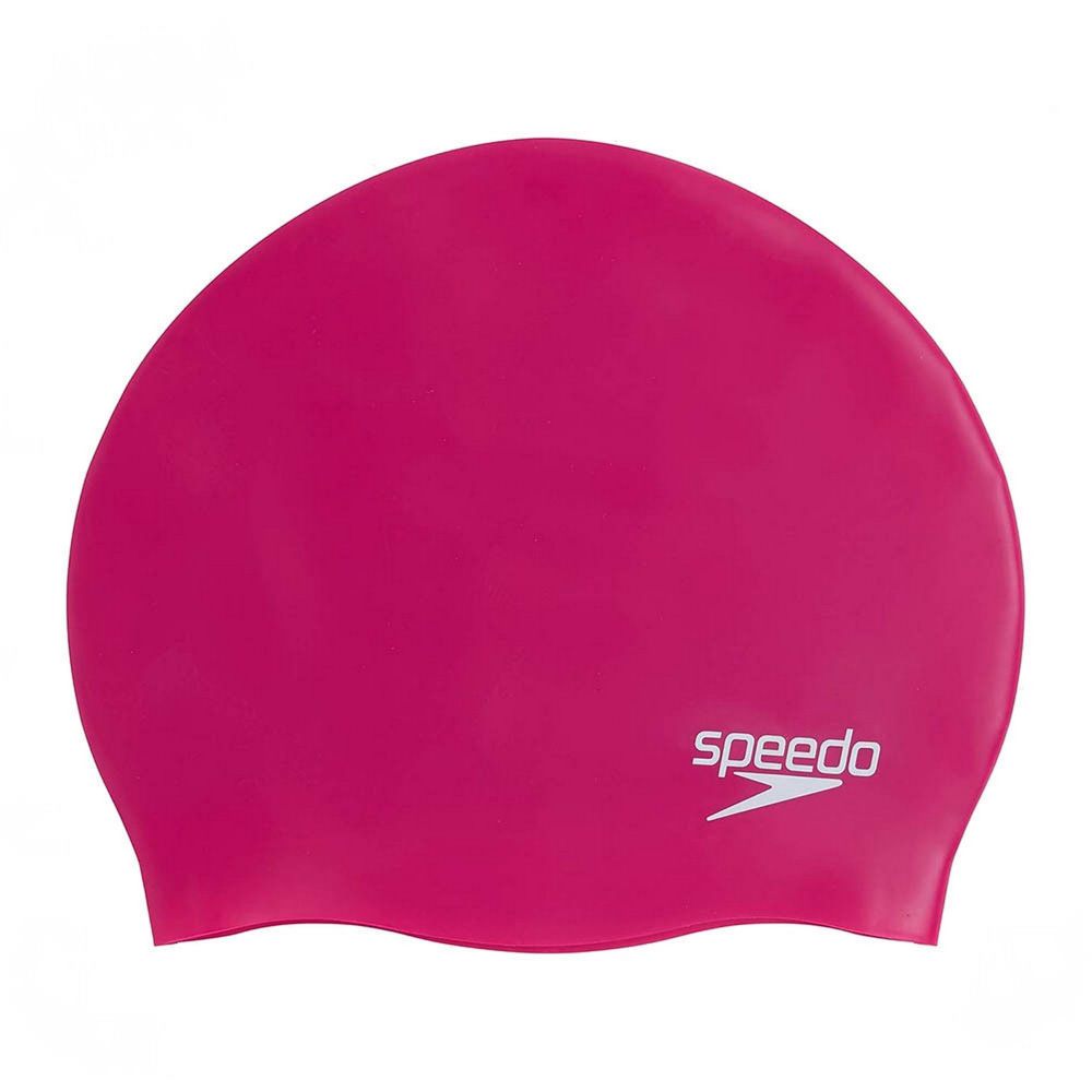 Фото Шапочка для плавания Speedo Plain Molded Silicone Cap 8-70984B495 розовый