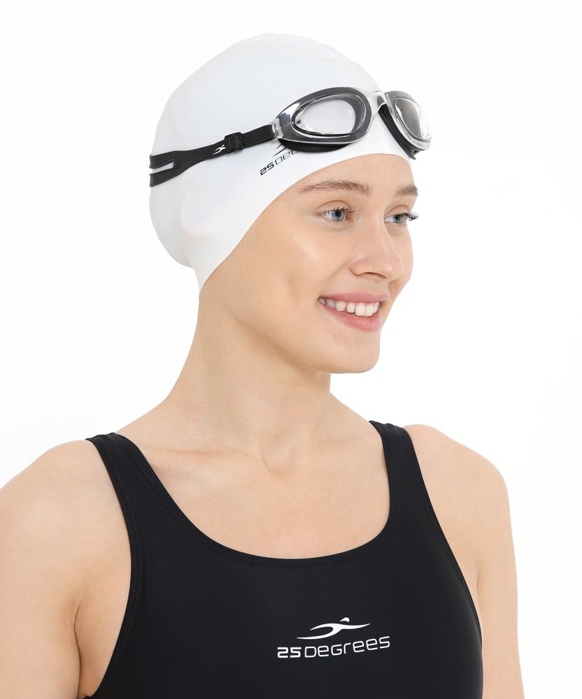 Фотографии Шапочка для плавания Nuance White, силикон