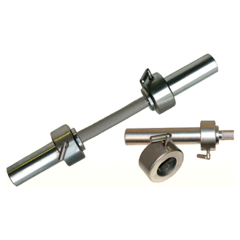 Гриф гантельный D50, L530 MB Barbell стопорный MB-BarM50-530L