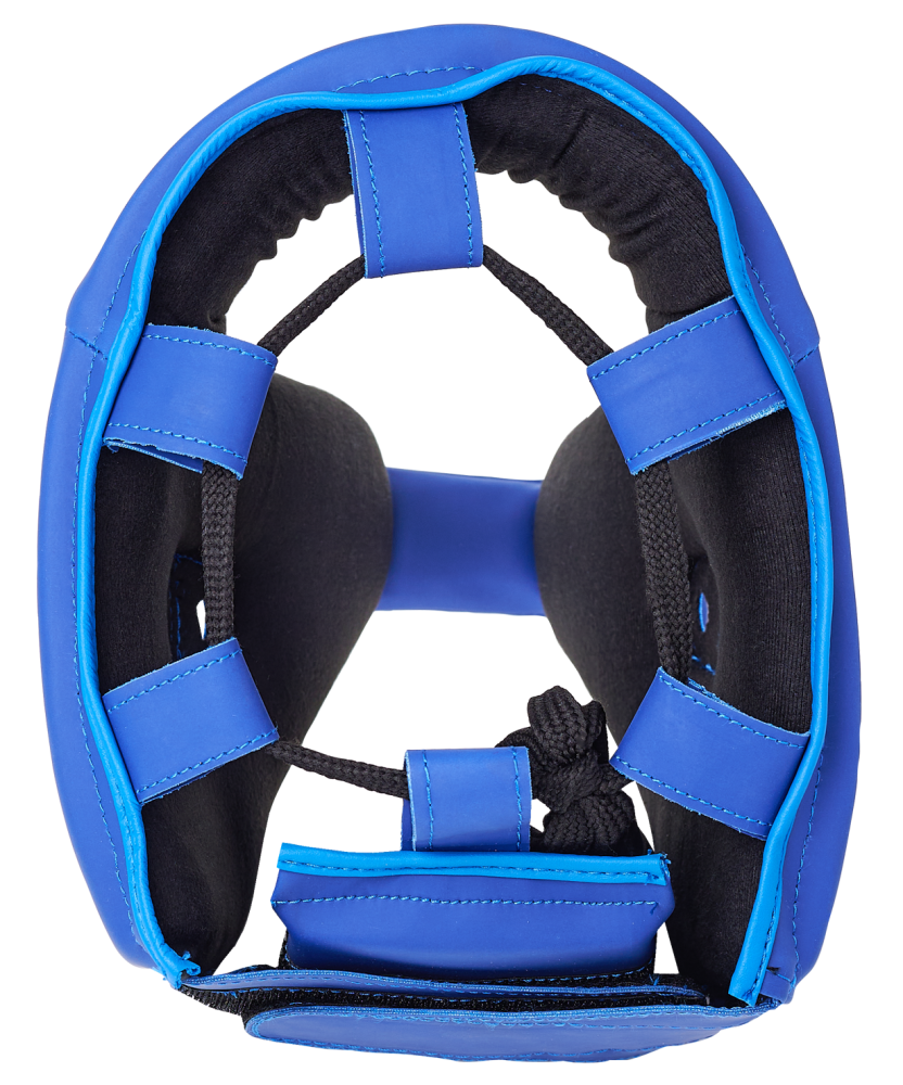 Шлем открытый взрослый AURUM, ПУ, синий