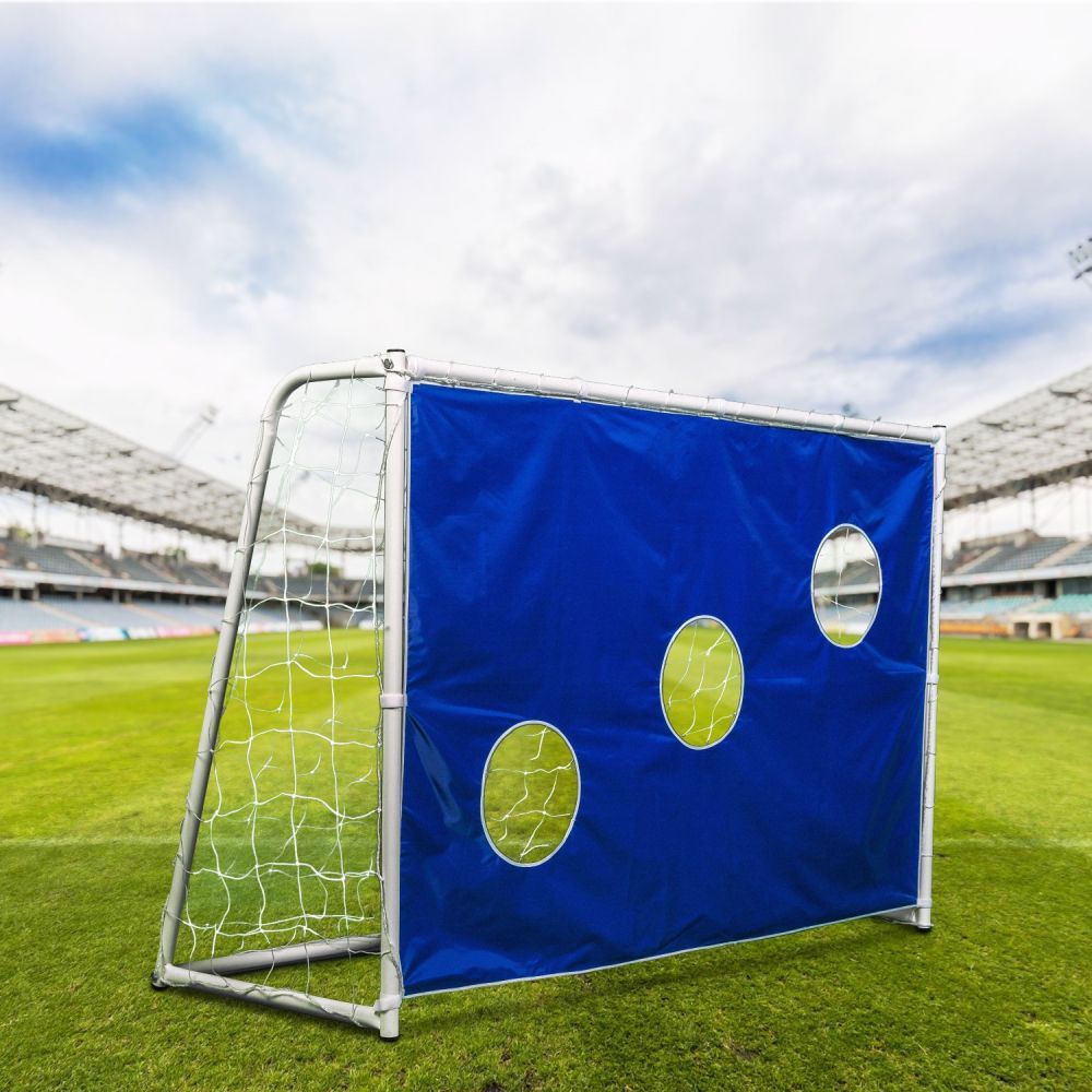 Фото Ворота игровые DFC  GOAL240T 240x150x65cm  с тентом для отрабатывания ударов