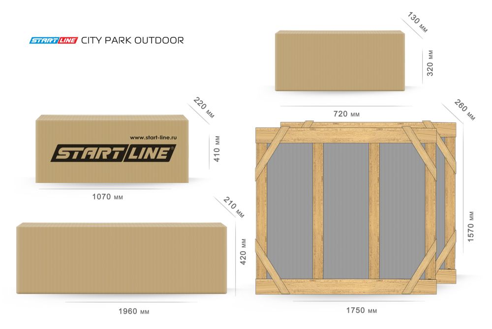 Фотографии Стол теннисный City Park Всепогодный