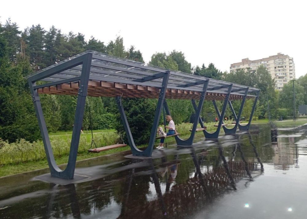 Фотографии Пергола-качели «Релакс»