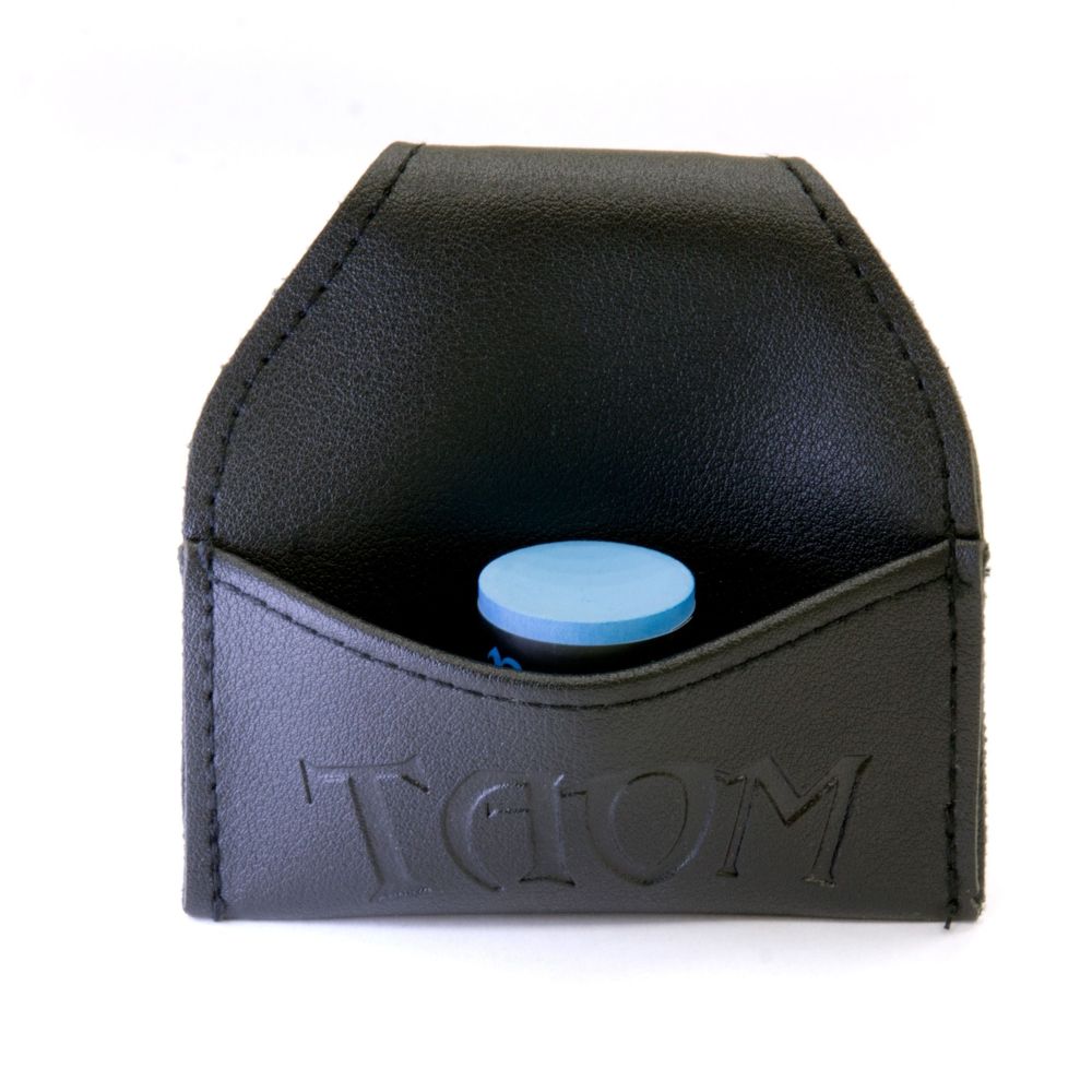 Фотографии Пенал для мела "Taom Chalk Bag" черный (натуральная кожа)