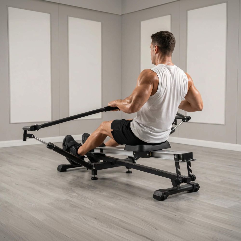 Фото Гребной тренажер UNIX Fit гидравлический 320G