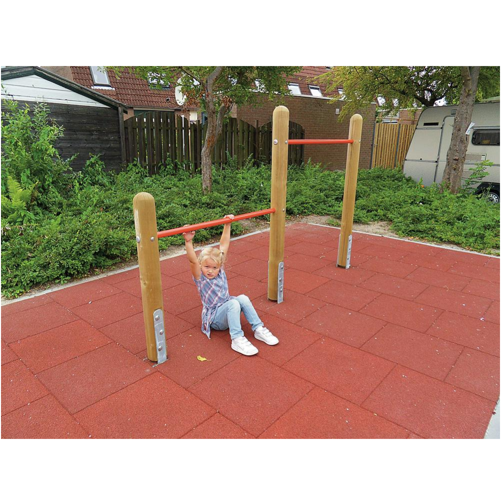 Фото Турник двухуровневый