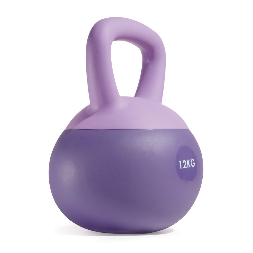 Гиря резиновая 12 кг. VictoryFit VF-KR120