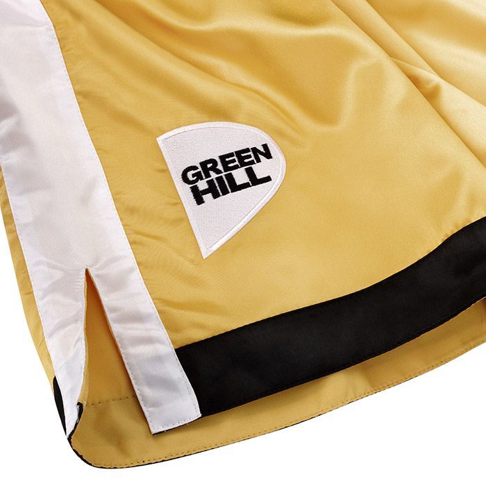 Фотографии Боксерские шорты Green Hill Piper BSP-3775, золотисто-черные