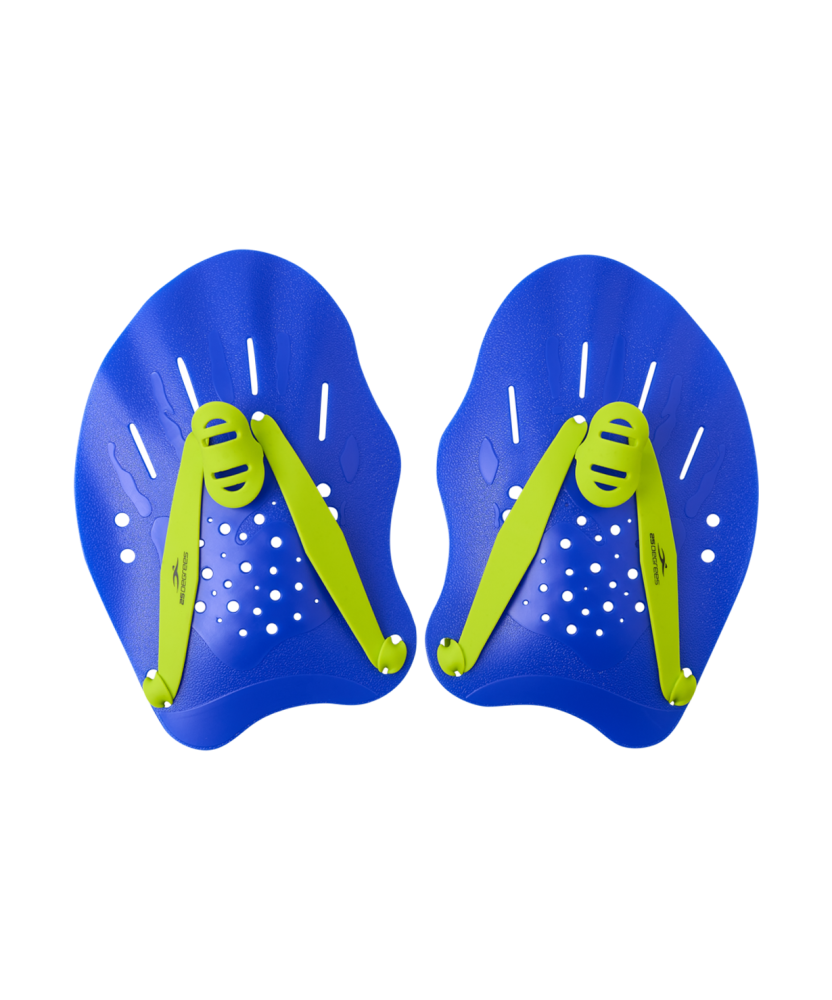 Фото Лопатки для плавания Alfa Blue/Lime