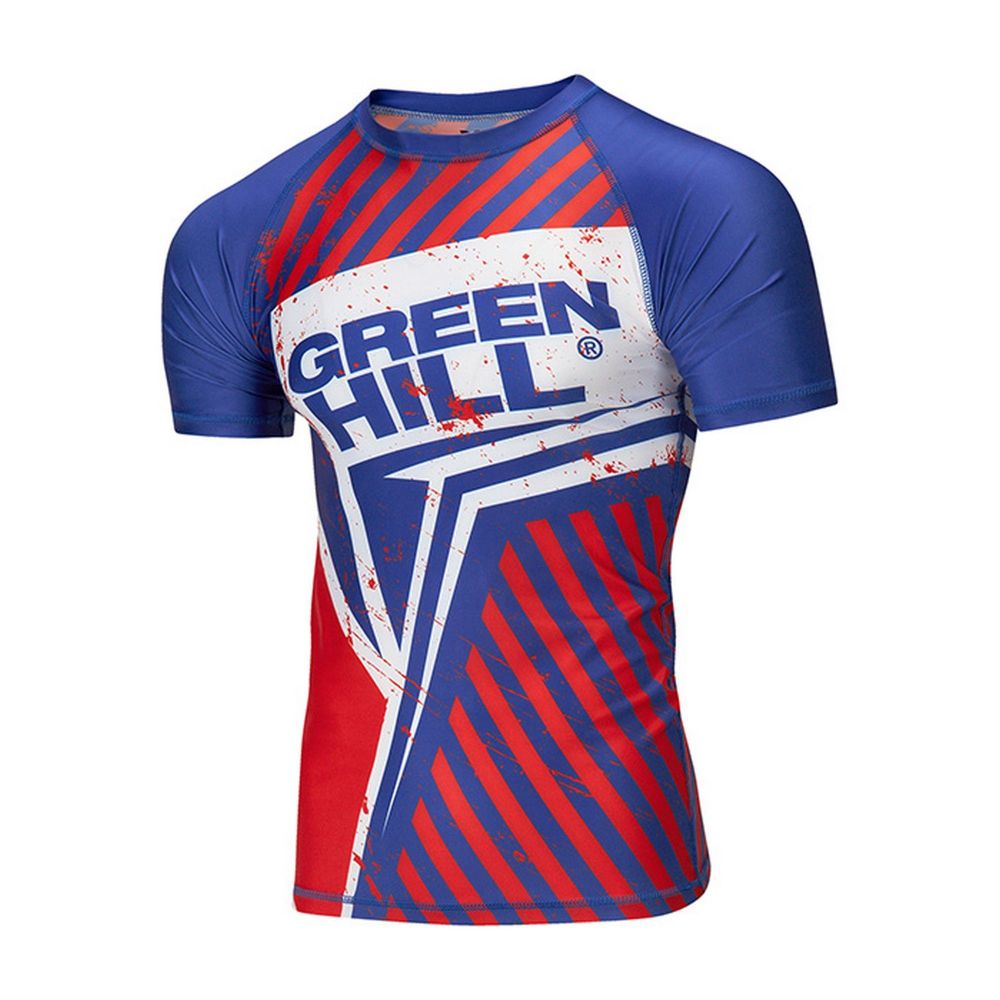 Фотографии Рашгард Green Hill RGS-4051 красно-синий