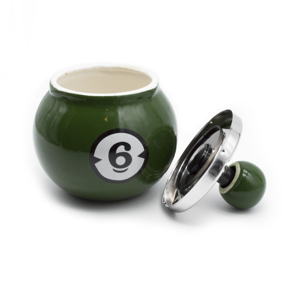 Фотографии Пепельница "Шестерка" (керамическая)