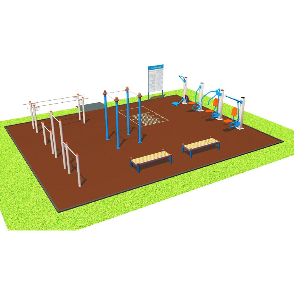 Фото Площадка для сдачи нормативов. Ступень 1-11