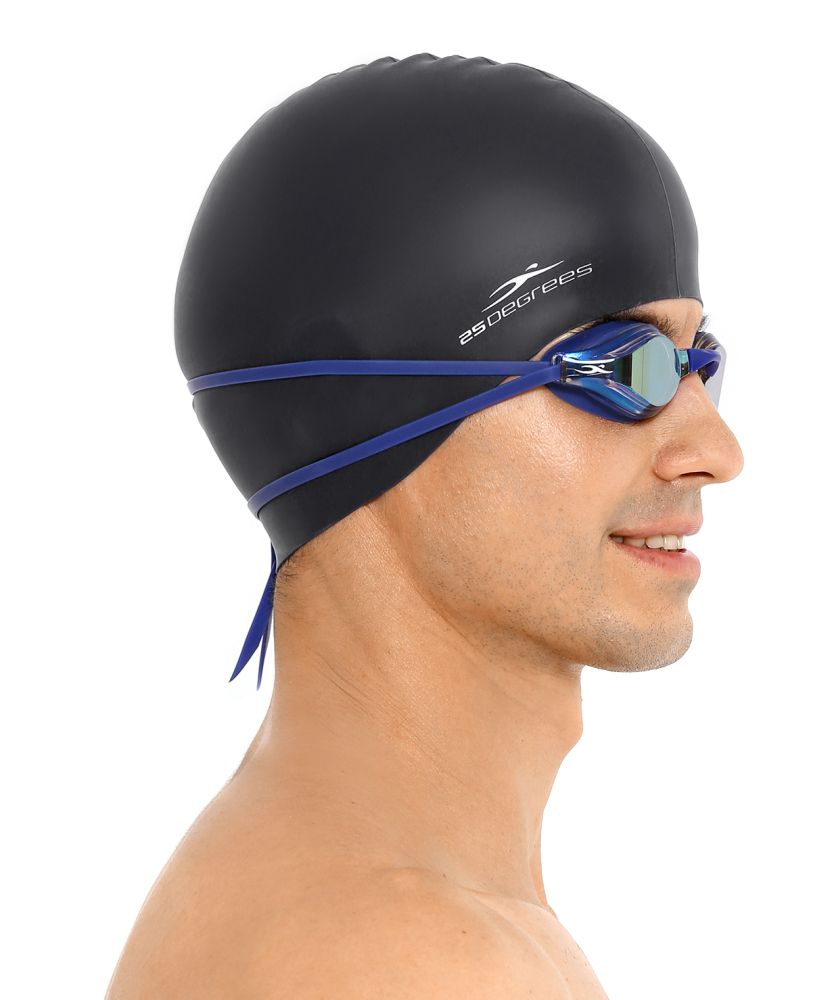 Фотографии Шапочка для плавания Nuance Black, силикон