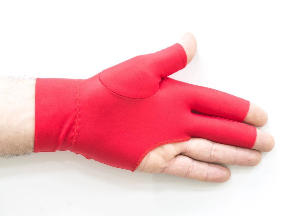 Фотографии Перчатка бильярдная "PB" (красная)