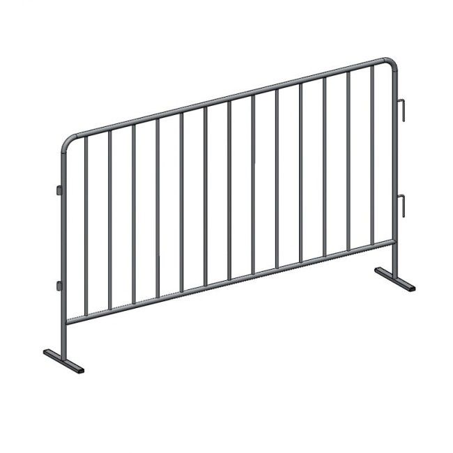 Фотографии Ограждение мобильное переносное  2500х1300 мм  Pioner A10785