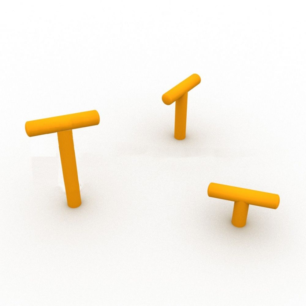 Фото Упоры для отжиманий Воркаут под бетонирование Pioner A17326