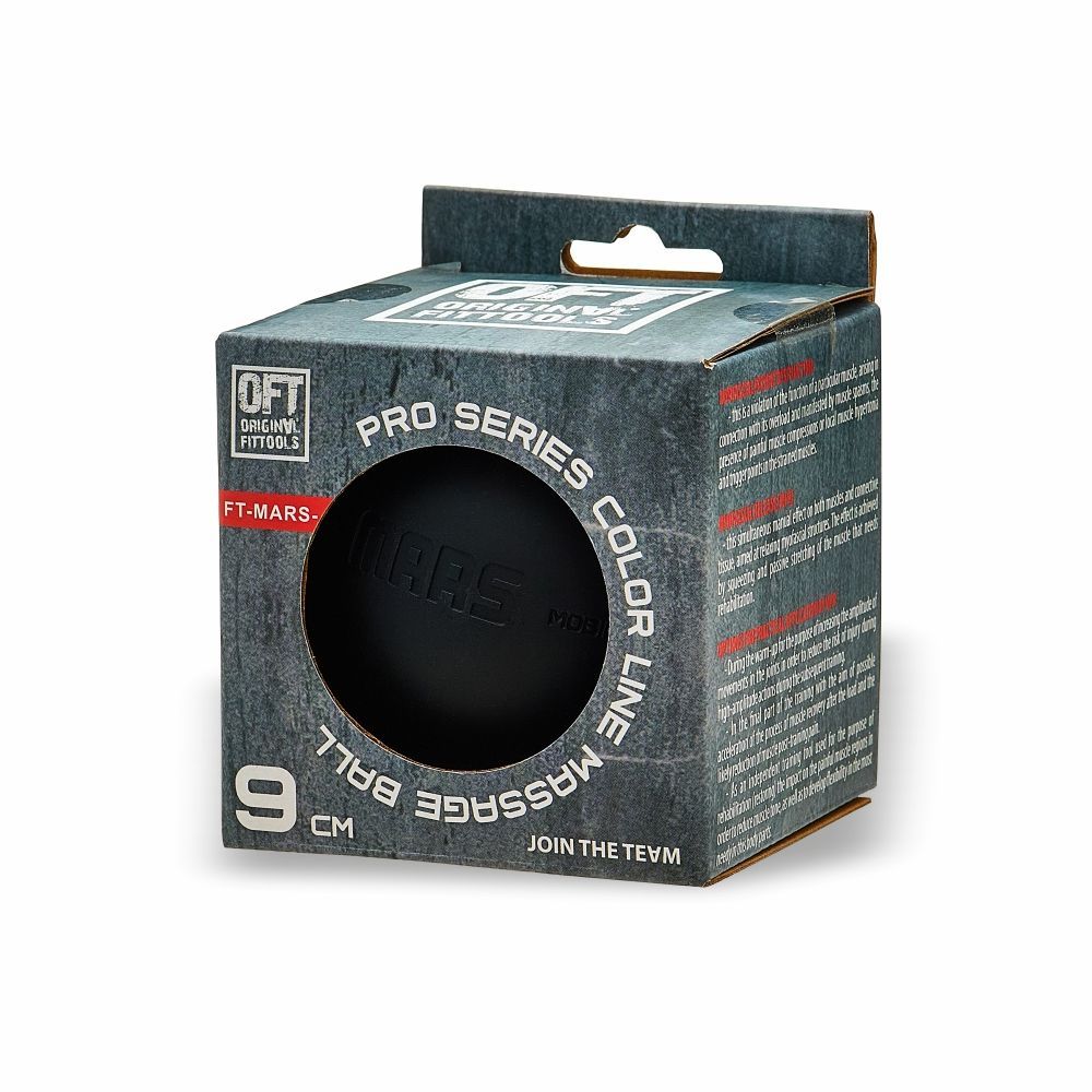 Фотографии Мяч для МФР 9 см одинарный черный