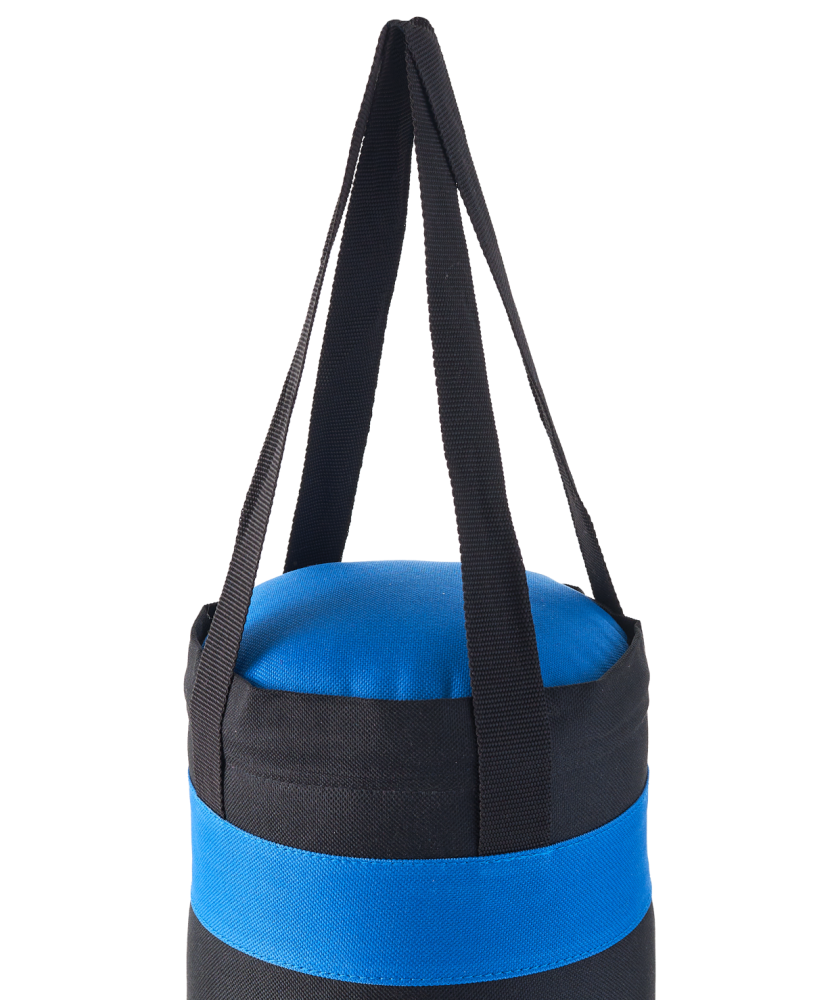 Набор для бокса Fight, черный/синий, 45х20 см, 2,3 кг, 6 oz