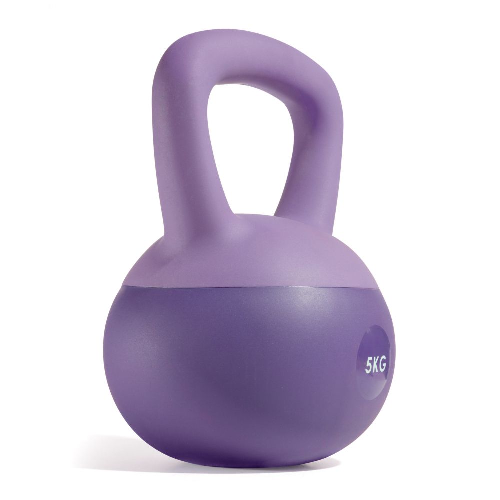 Гиря резиновая 5 кг. VictoryFit VF-KR050