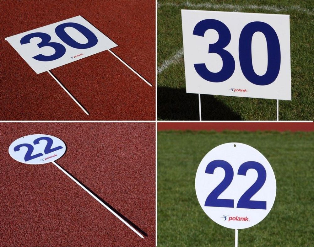 Фото Указатель метража разметки Polanik для сектора метания DM70-S0321