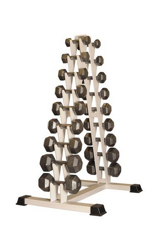 Фото Комплект гексагональных гантелей Iron King 9 пар (2-10 кг. с шагом 1 кг)