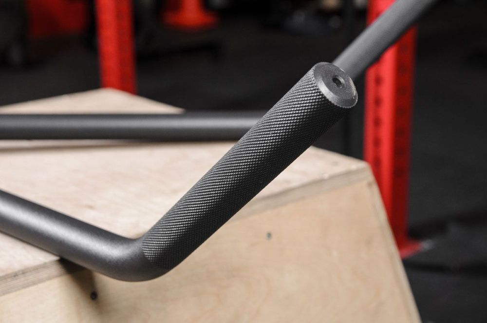 Ручки длинные средний хват для для тяги грифа YouSteel Hard черный