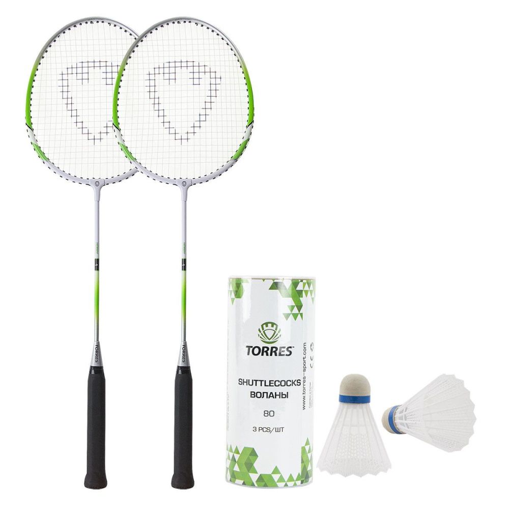 Фотографии Набор для бадминтона Torres Hobby BD20506, зеленый