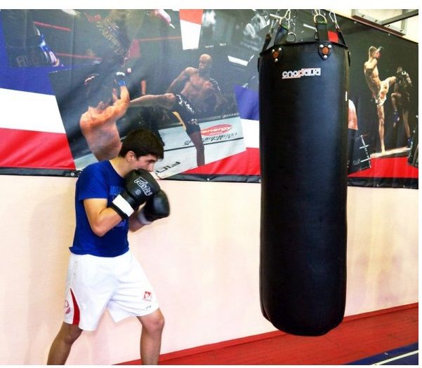 Фотографии Мешок боксерский кожаный диаметр 50 см