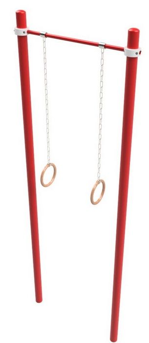 Фото Турник с кольцами гимнастическими Pioner A16400