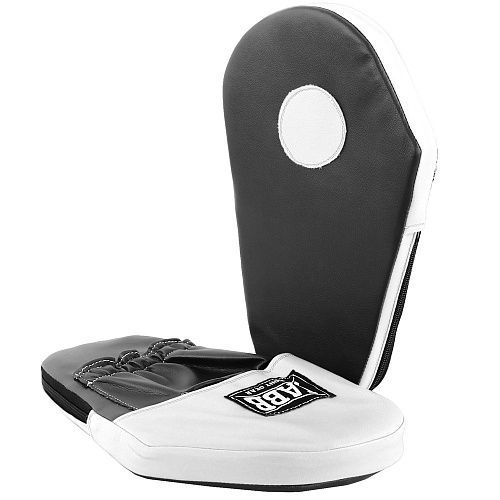 Фотографии Лапа боксерская (пара) Jabb JE-5012 иск.кожа черный/белый N/S