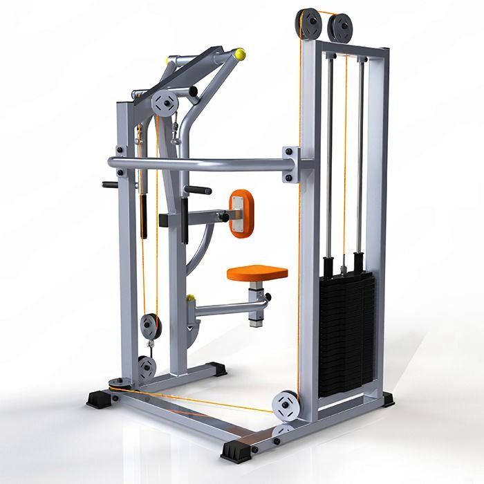 Реабилитационный тренажер Т-тяга с упором в грудь