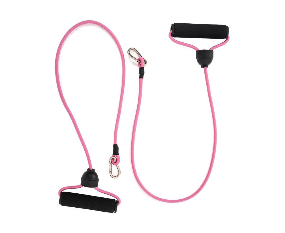 Фитнес платформа DFC Twister Bow с эспандерами TW-S108P розовый