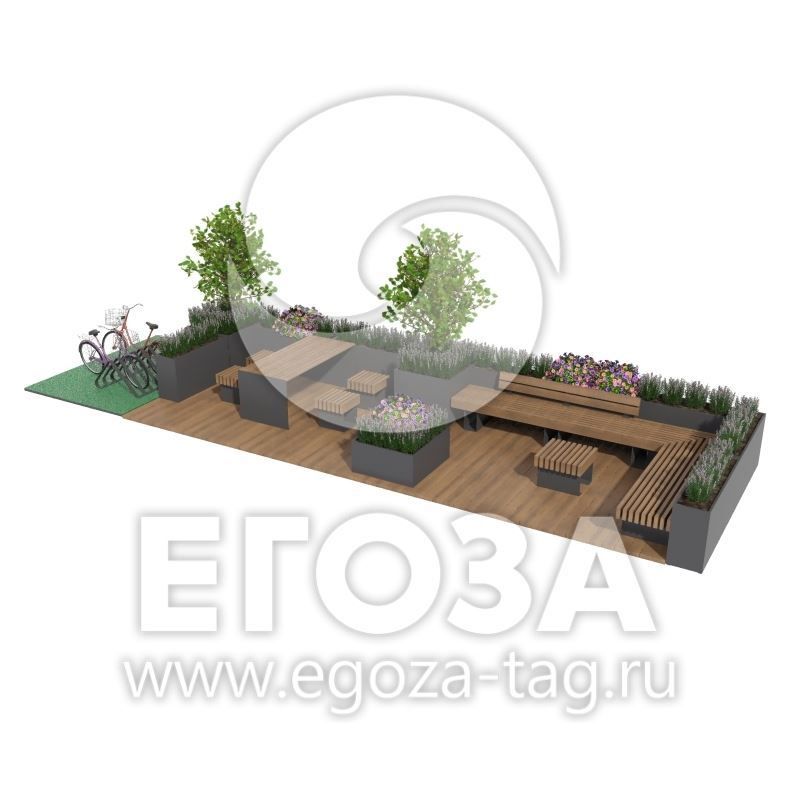 Фотографии Парклет 6307