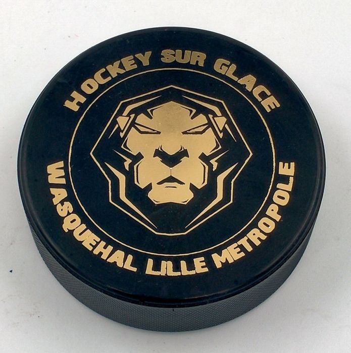 Фото Шайба взрослая с логотипом "ЛЕВ" Mad Guy 29888